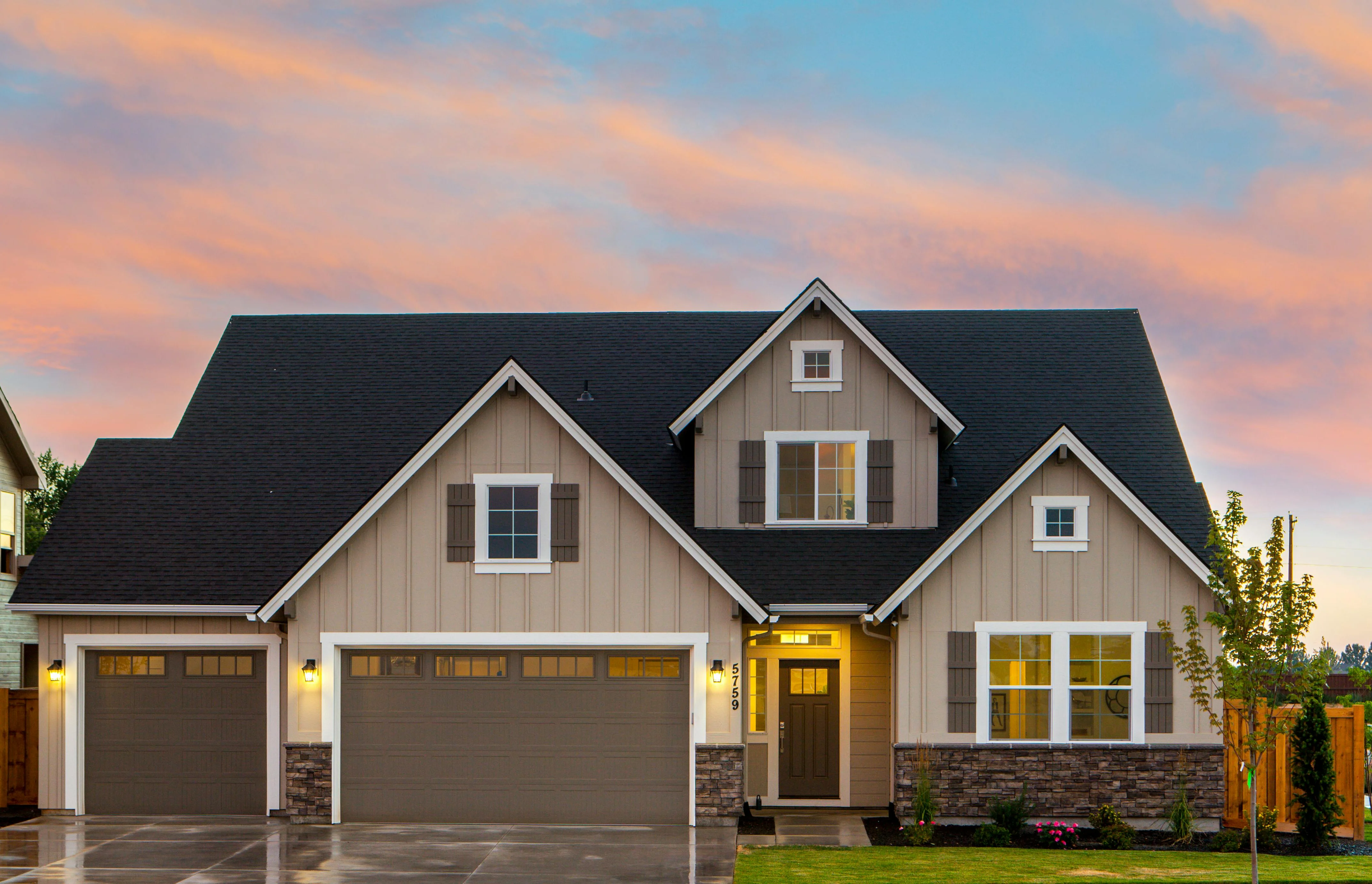 Completed home build project. Regina, Saskatchewan.